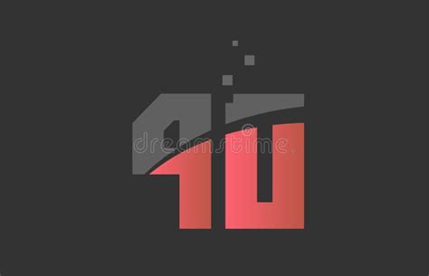 Orange Grey U Alphabet Letter Logo Icon for Business and Company with