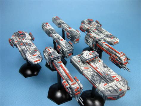Spaceship Miniatures Triple Zero Painting