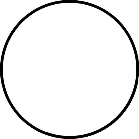 Black Circle Clipart Circle Shape White Transparent Clip Art