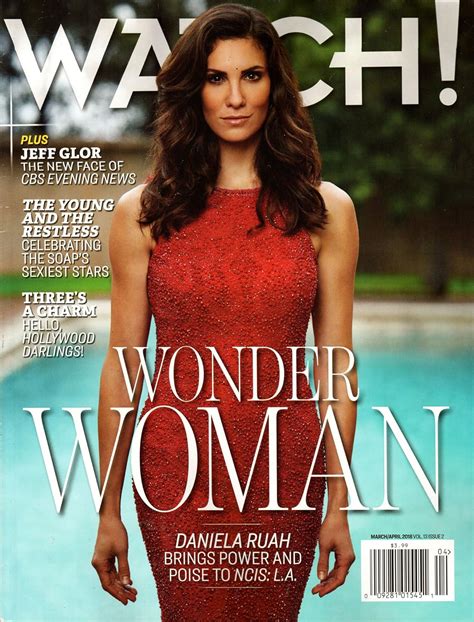Watch Magazine March April Wonder Woman Daniela Ruah Amazon Com Books