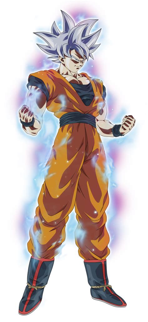 Goku Ultra Instinto Dominado Render By Bardocksonic On Deviantart