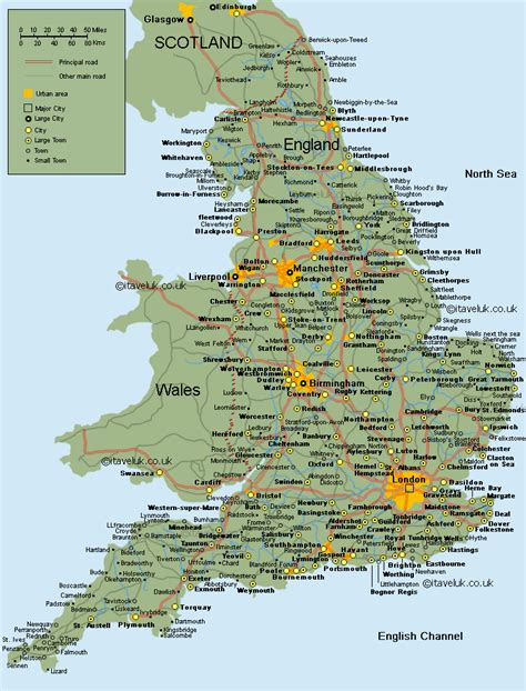 Map Of England With Towns And Villages World Map Atlas