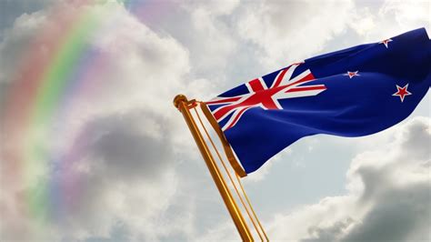Flag Of New Zealand Waving Stock Footage Video 100 Royalty Free