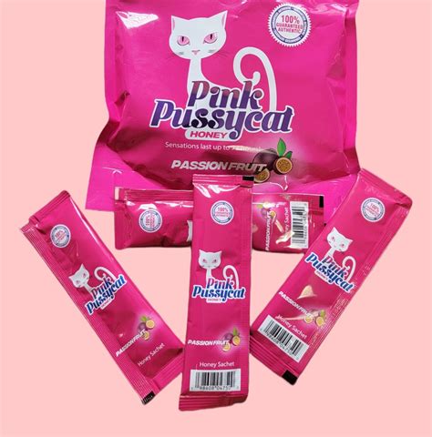 Pink Pussycat Honey Sachet Passion Fruit 3 Pack Deal Sexxpillz