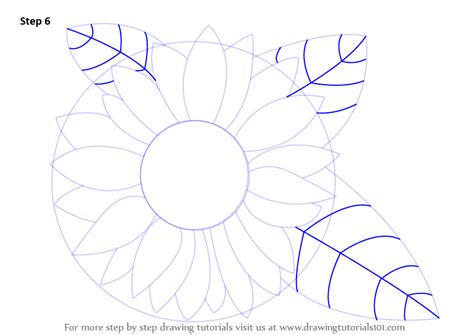 Add some extra dark areas to make your drawing pop more! Learn How to Draw a Sunflower (Sunflower) Step by Step ...
