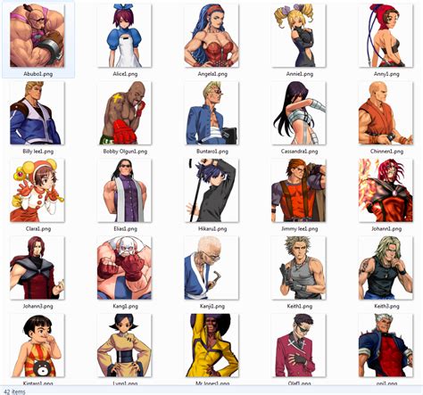 The Mugen Fighters Guild 11 Double Res Portrait Pack Vol2 Now In