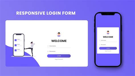 Responsive Login Form Design Using Html And Css How To Create A Sign In