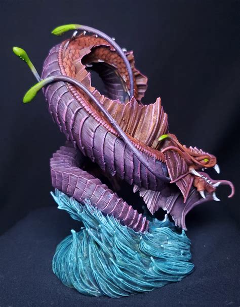 3d Printable Kepesk Ancient Sea Dragon Pre Supported By Cast N Play
