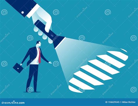 Uncovering career steps stock vector. Illustration of pointing - 194629545
