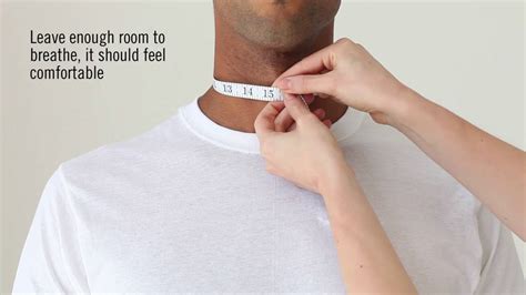 How To Measure Your Neck Youtube