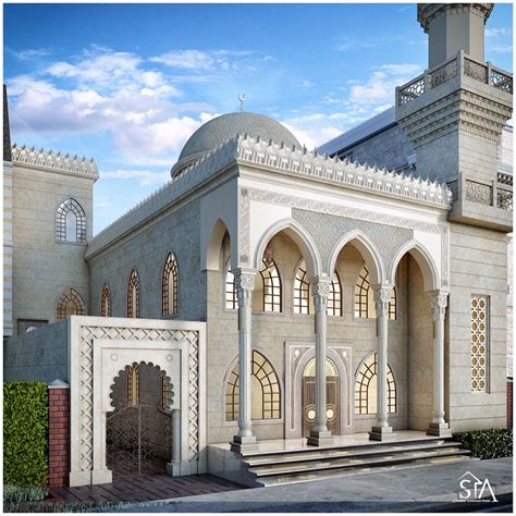 Mosque Design Masjed On Behance Mosque Design Mosque Architecture