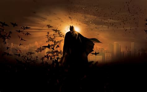 Download 3840x2400 Wallpaper Batman Begins Movie Poster Dark 4k