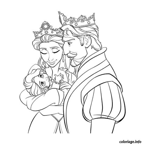 Coloriage Raiponce Disney dessin