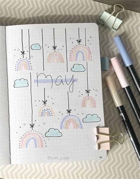 47 Best May Bujo Cover Spreads To Steal Now Atinydreamer