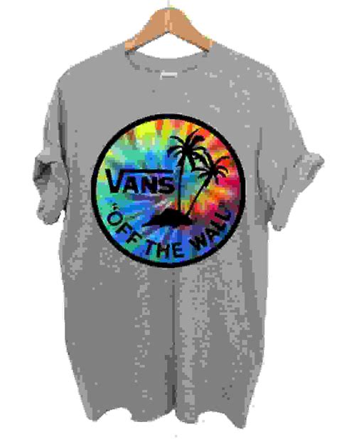 Vans Tie Dye T Shirt Size Smlxl2xl3xl