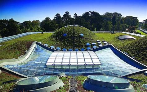 The Worlds Greenest Museum Green Roof Architecture Video Green