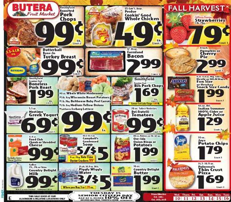 See our weekly ad, browse delicious recipes, or check out our many programs. Butera Market Weekly Ad Flyer January 16 - 22, 2019 (With ...