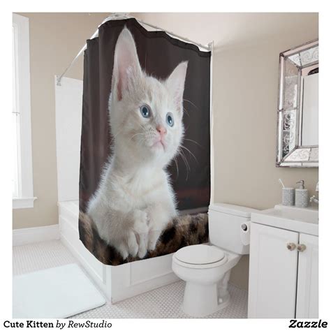 Buy the best and latest shower curtains on banggood.com offer the quality shower curtains on sale with worldwide free shipping. Cute Kitten Shower Curtain | Zazzle.com | Fabric shower ...