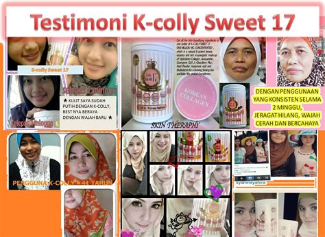Mengamalkan k colly sweet 17 selama 2 minggu malah kulit makin lembap dan cerah. K Colly Sweet 17 Murah RM 115 INC POS