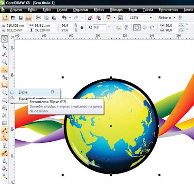 Dicas Tutoriais E Informa O Coreldraw Copiando Esfera D