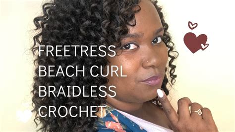 Freetress water wave tt27 and 30.the blend is beautiful! Quick Protective Style || Freetress Beach Curl ...