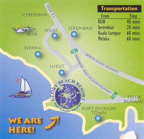 Port dickson is the closest beach resort to kuala lumpur. Glory Beach Resort, Port Dickson, Negeri Sembilan, Malaysia