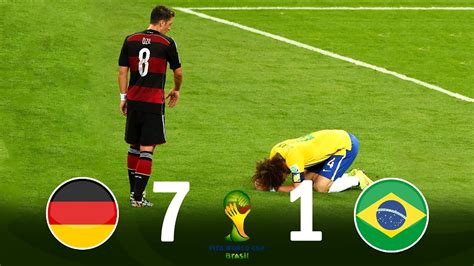 ミネイロンの惨劇ブラジルvsドイツ ワールドカップ 準決勝 伝説の試合 YouTube