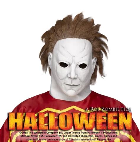 Serial Killer Michael Myers Halloween Adult Latex Costume Mask The