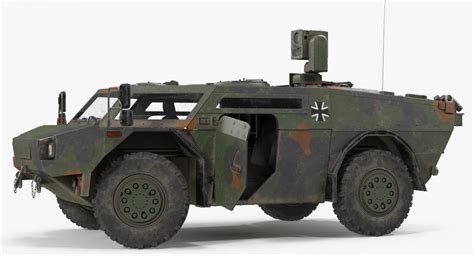 3d Fennek German Reconnaissance Vehicle 3d Molier International