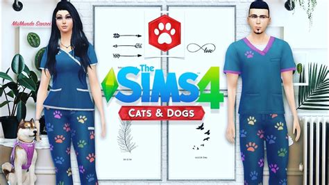 The Sims 4 Uniform Veterinary Clinic Youtube