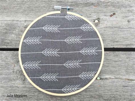Cork Embroidery Hoop Message Boards Julie Measures
