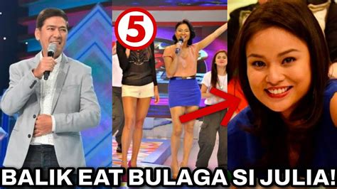Julia Clarete Balik Eat Bulaga Sa Tv5 Kasama Ang Tvj At Si Ruby
