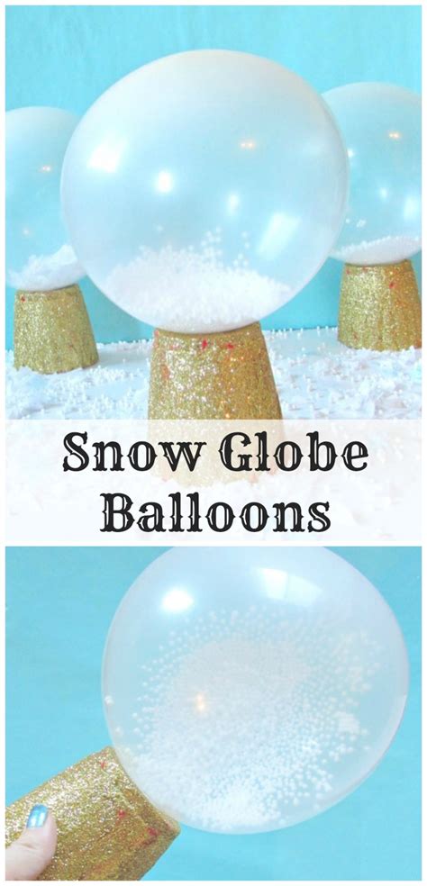 See more ideas about snow party, winter christmas, winter picnic. Snow Globe Balloons - Val Event Gal