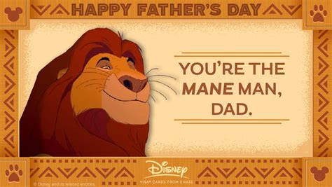 Fathers Day Cards Feat Disney And Pixar Dads Disney® Credit Cards