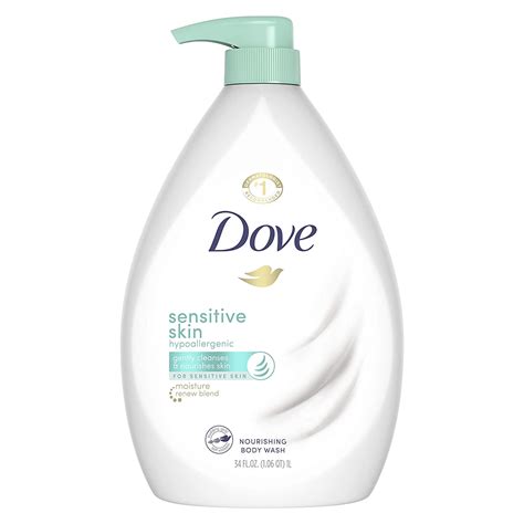 Dove Body Wash For Softer And Smoother Skin Sensitive Skin