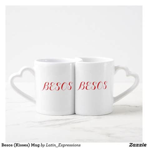 Besos Kisses Mug Mugs Personalized Wedding Baby Fashion