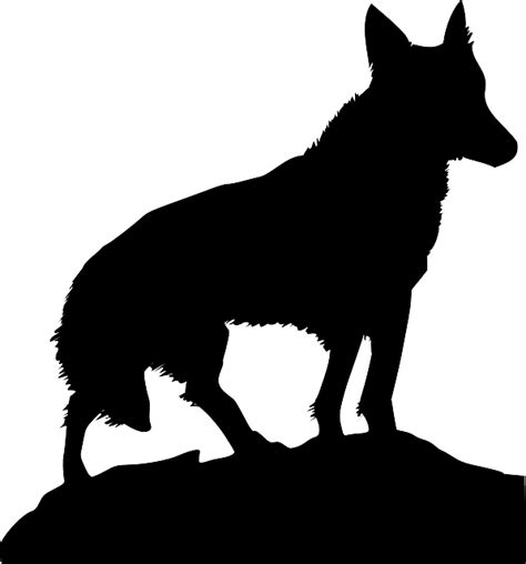 It's high quality and easy to use. Black Wolf Stand · Free vector graphic on Pixabay