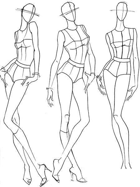 Ideia Por Doran Hsu Em 绘基础 Croquis De Moda Desenho De Moda Desenhos