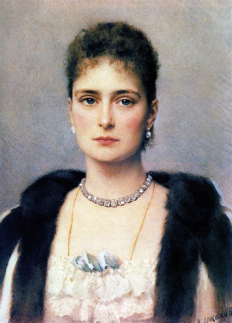 Empress Alexandra Alexandra Feodorovna Romanov Portrait