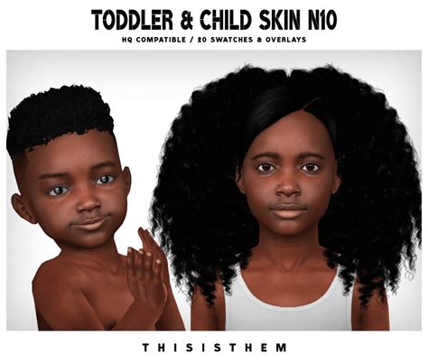 Sims 4 Toddler Skin Textures