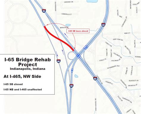 Indot I 65 In Indianapolis Bridge Rehabilitation Project