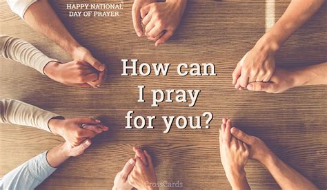 How Can I Pray For You National Day Of Prayer Ecard Free Day Of