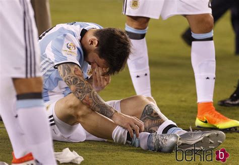 Messi Llorando Final Copa America Messis Cup Dream Ends In Copa
