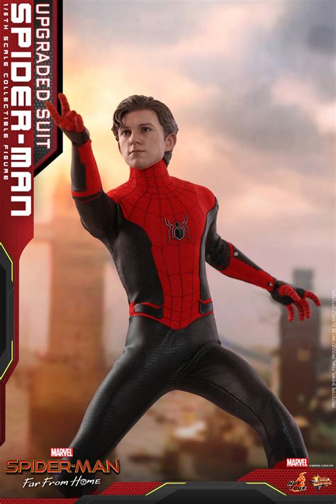 Unmasked Head Sculpt For The Spider Man Far From Home Upgraded Suit