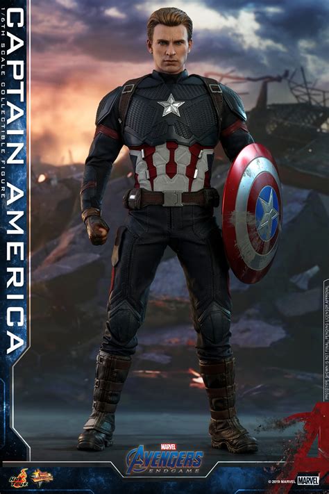 hot toys endgame captain america new head mjolnir broken shield marvel toy news