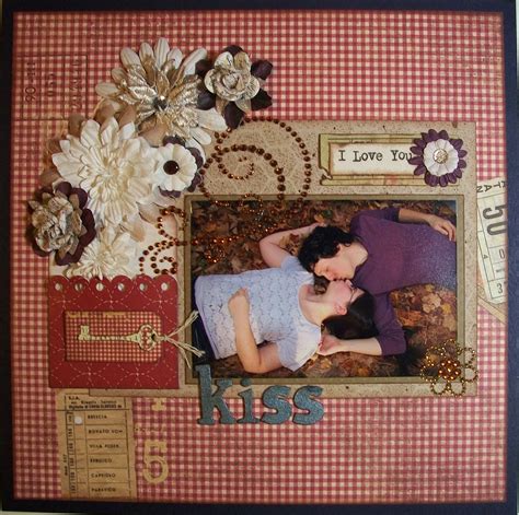 Pin By Leah Edwards On Scrapbook Layouts Wedding Scrapbook Scrapbook Couple Scrapbook
