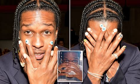 Asap Rocky Nails Asap Rocky Inspired Nails Manicure Nails