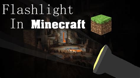 Flashlight In Minecraft 117 Datapack Youtube