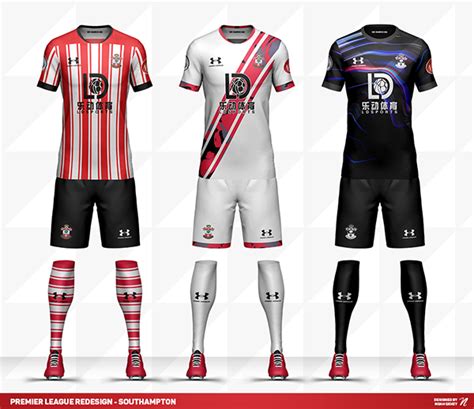 Premier League Kits Redesigned 202021 On Behance Soccer Uniforms
