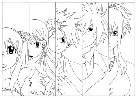 Coloring Pages Fairy Tail At Getdrawings Free Download